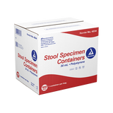 Dynarex Stool Specimen Container - Sterile, Individually Wrapped (100 Count)