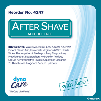 Dynarex After Shave Lotion Alcohol Free (48 Count)