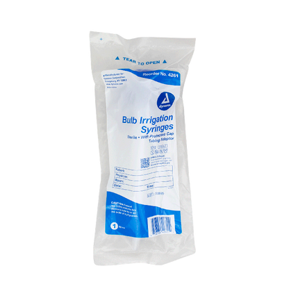 Dynarex Bulb Irrigation Syringe, 60cc (50 Count)