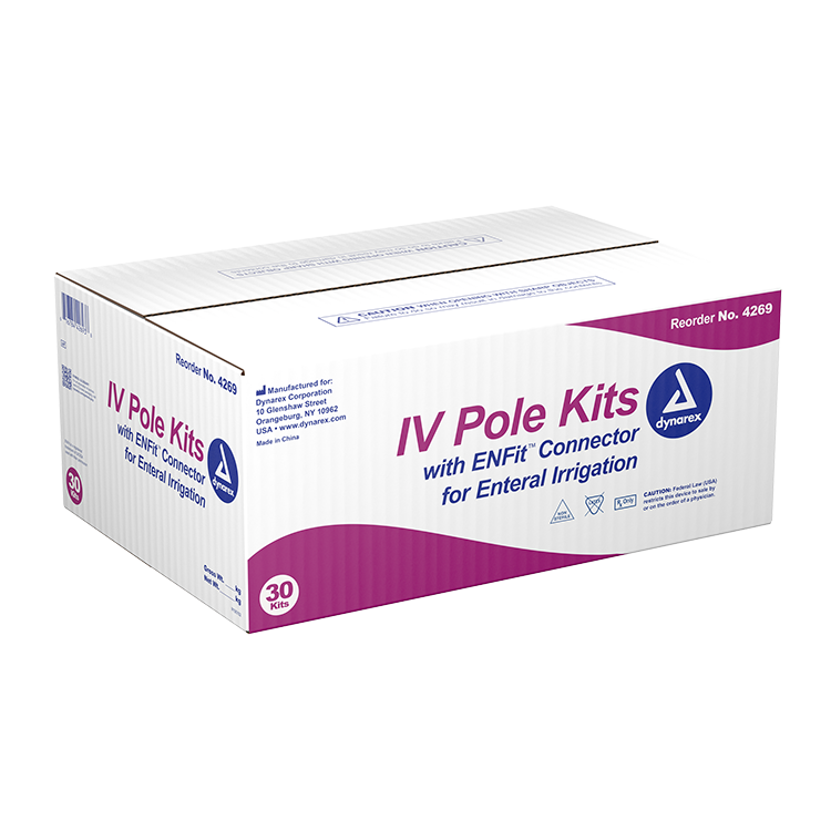 Dynarex IV Pole Kit (30 Count)