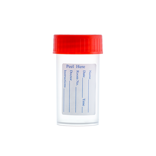 Dynarex Sputum Container - 50ea/bag, 8bags/cs (400 Count)