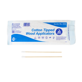 Dynarex Cotton Tipped Wood Applicators - Non-Sterile, in Pouch (10000 Count)