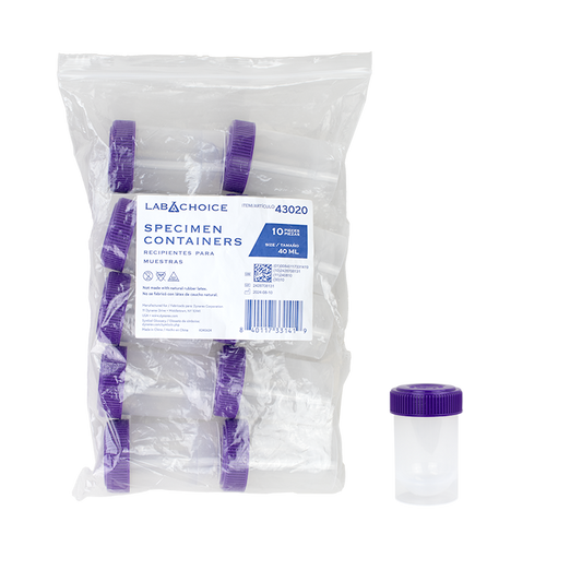 Dynarex Specimen Container, Non-Sterile