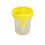 Dynarex Urine Transfer Device for Urine, 100 mL - Clear, Yellow (400 Count)