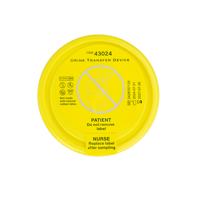 Dynarex Urine Transfer Device for Urine, 100 mL - Clear, Yellow (400 Count)