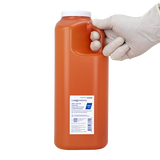 Dynarex 24-hour Urine Collection Container, 3000 mL - Orange, White (40 Count)