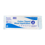 Dynarex Cotton Tipped Wood Applicators - Non-Sterile, in Pouch (10000 Count)
