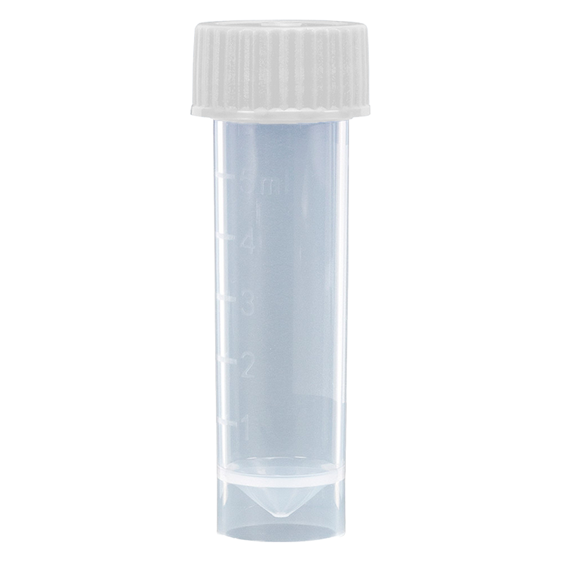 Dynarex Self-Standing Transport Tube with Screwcap (1000 Count)