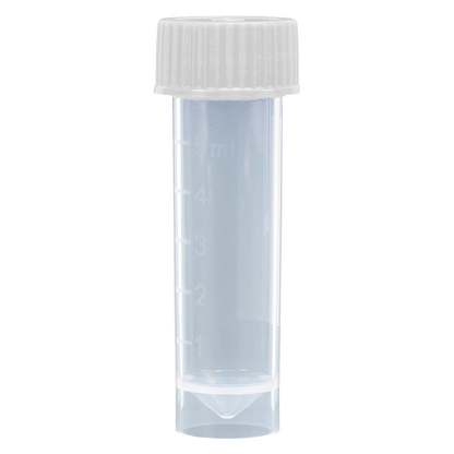Dynarex Self-Standing Transport Tube with Screwcap (1000 Count)