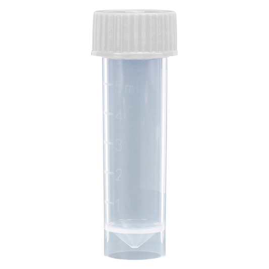 Dynarex Self-Standing Transport Tube with Screwcap (1000 Count)