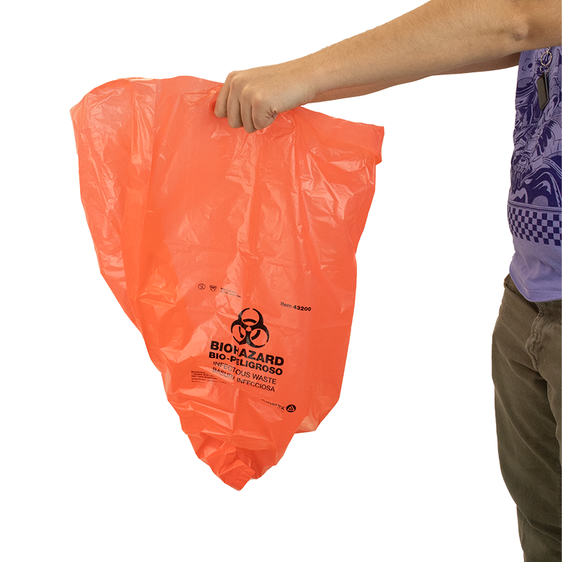 Dynarex Biohazard Bags, 24" x 25.6"