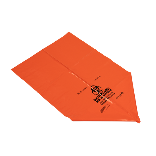Dynarex Biohazard Bags, 39” x 33” (100 Count)