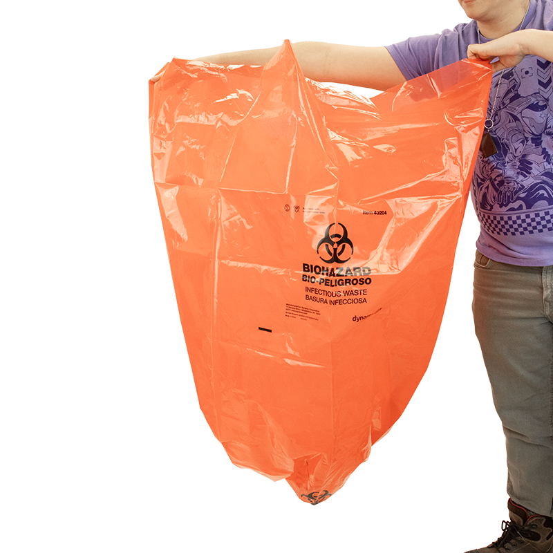 Dynarex Biohazard Bags, 40” x 46”