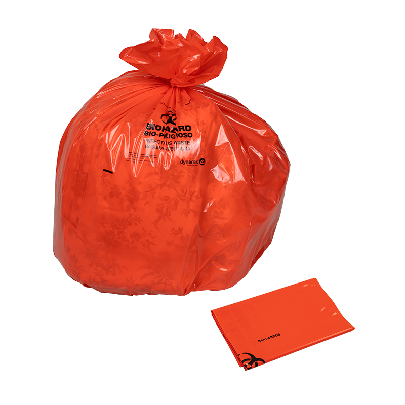Dynarex Biohazard Bags, 40” x 46”