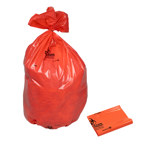 Dynarex Biohazard Bags, 36” x 58” (100 Count)