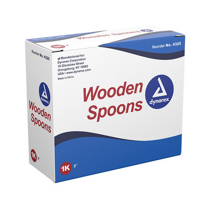 Dynarex Wooden Spoons (10000 Count)
