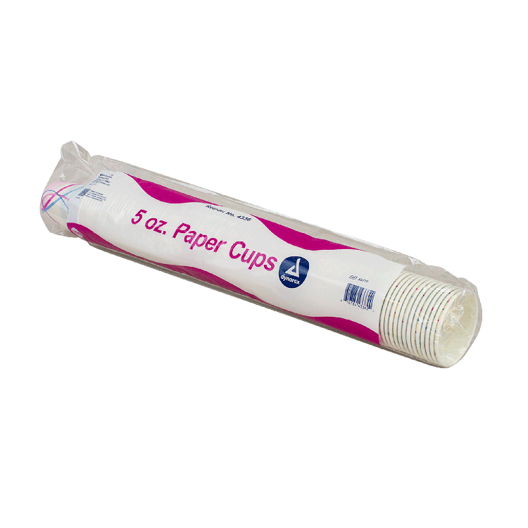 Dynarex Paper Cups - 100ea/bx, 25bxs/cs (2500 Count)