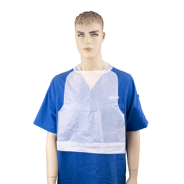 Dynarex Polyethylene Bibs (2000 Count)