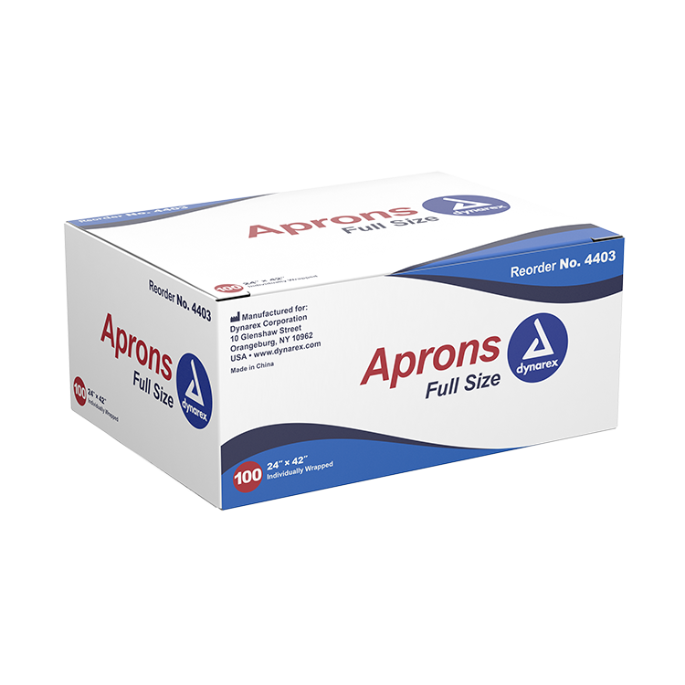 Dynarex Polyethylene Aprons (1000 Count)
