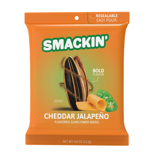 Smackin' Cheddar Jalapeño Sunflower Seeds