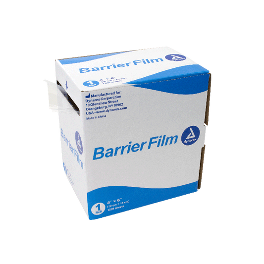 Dynarex Dental Barrier Films, 1200ea/bx, 8 bxs/cs (9600 Count)