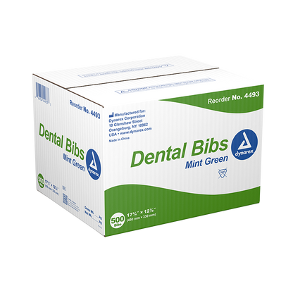 Dynarex Dental Bibs (500 Counts)