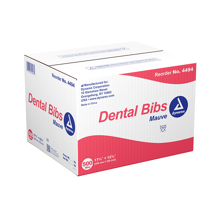 Dynarex Dental Bibs (500 Counts)