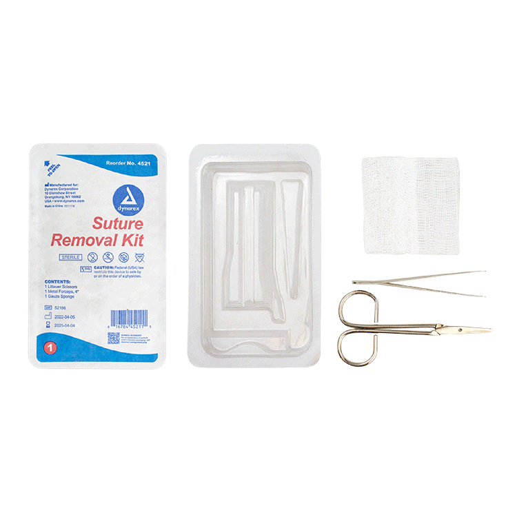 Dynarex Suture Removal Kit - Sterile (50 Count)