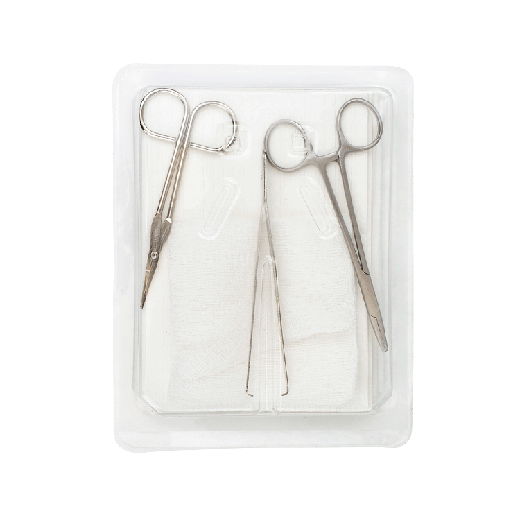 Dynarex Minor Laceration Tray w/ Instruments (20 Count)