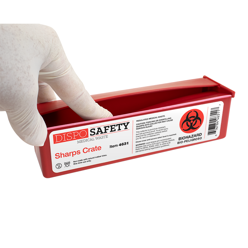 Dynarex Sharps Crate (40 Count)
