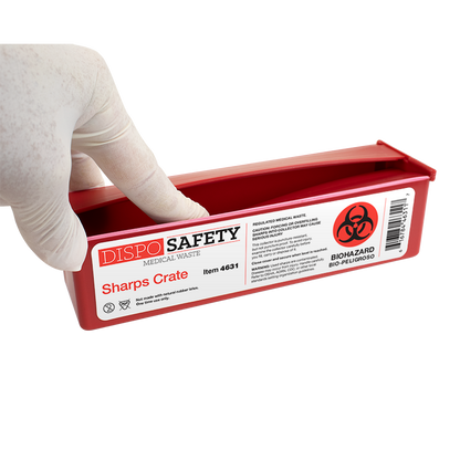 Dynarex Sharps Crate (40 Count)