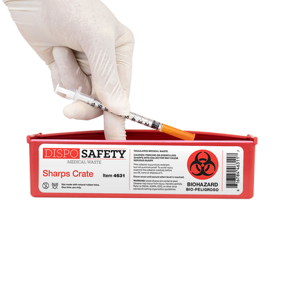 Dynarex Sharps Crate (40 Count)