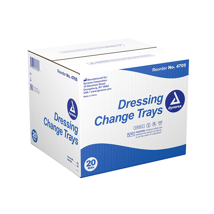 Dynarex Dressing Change Tray (20 Count)