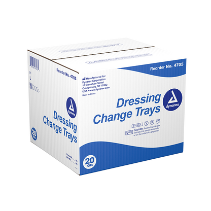 Dynarex Dressing Change Tray (20 Count)