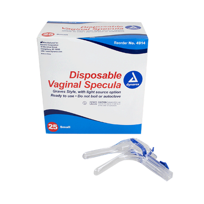 Dynarex Vaginal Speculum Disposable (100 Count)