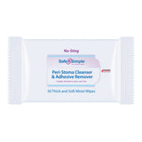 Safe N Simple Peri-Stoma Cleanser and Adhesive Remover Wipes (12 Count)