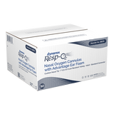Dynarex Resp-O2 Nasal Oxygen Cannula, Cushion Tip w/Advantage Ear Foam (50 Count)