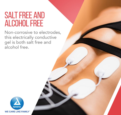 Dynarex Electrically Conductive Gel (ECG), 2 oz. Bottle, 72/case (72 Count)