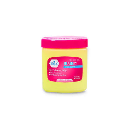 MedPride Petroleum Jelly With Fresh Baby Scent - Baby Pink. 8 oz - 24/cs. (24 Count)