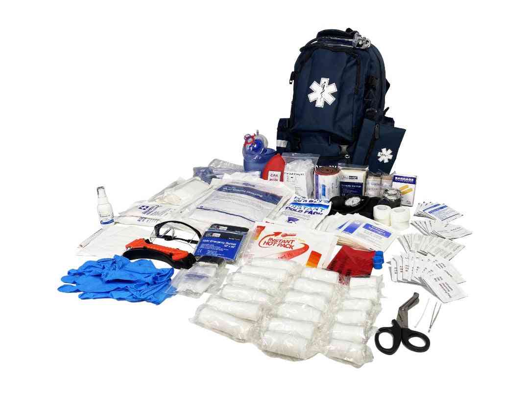 LINE2design Emergency Medical Backpack Trauma First Aid Kit