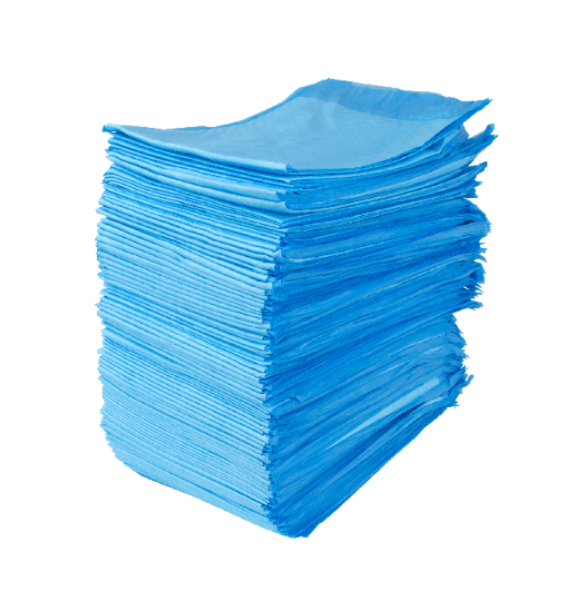 Dynarex Disposable Underpads, 23" x 24" (31 g), 100ea/bag, 2bags/case (200 Count)