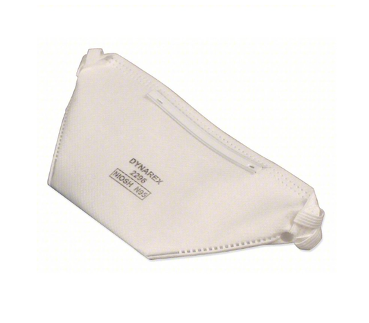 Dynarex N95 Particulate Respirator Mask, Flat  20ea/bx, 12bx/cs (240 Count)