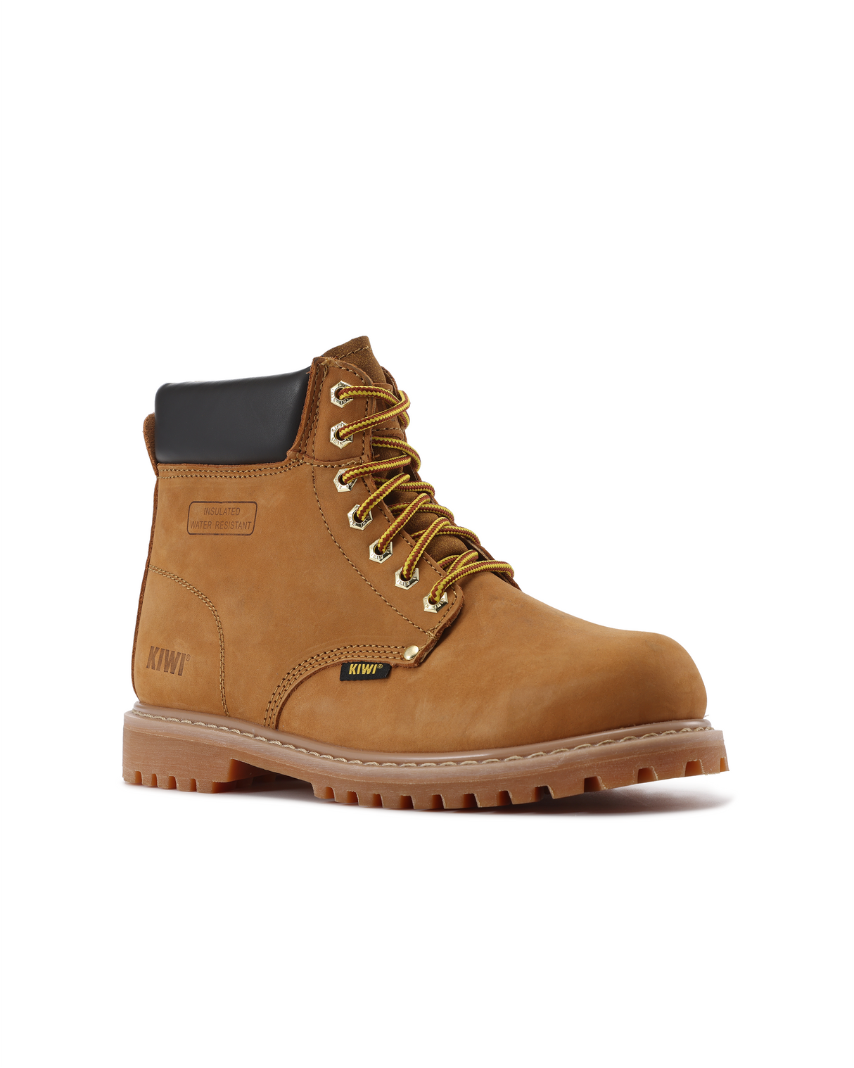 Kiwi Premium Wheat Nubuck 6" Water Resistant Work Boots [R61100]
