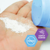 MedPride Premium 100% Talc Free Baby Powder w/seal - Blue Bottle - 13 oz, 24/cs.