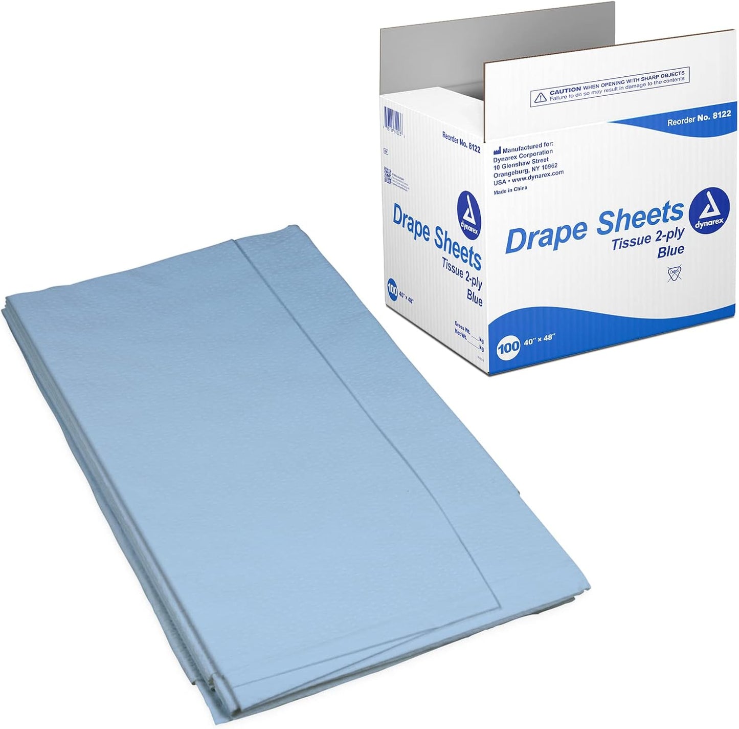 Dynarex Drape Sheets, 40" x 48" (100 Count)