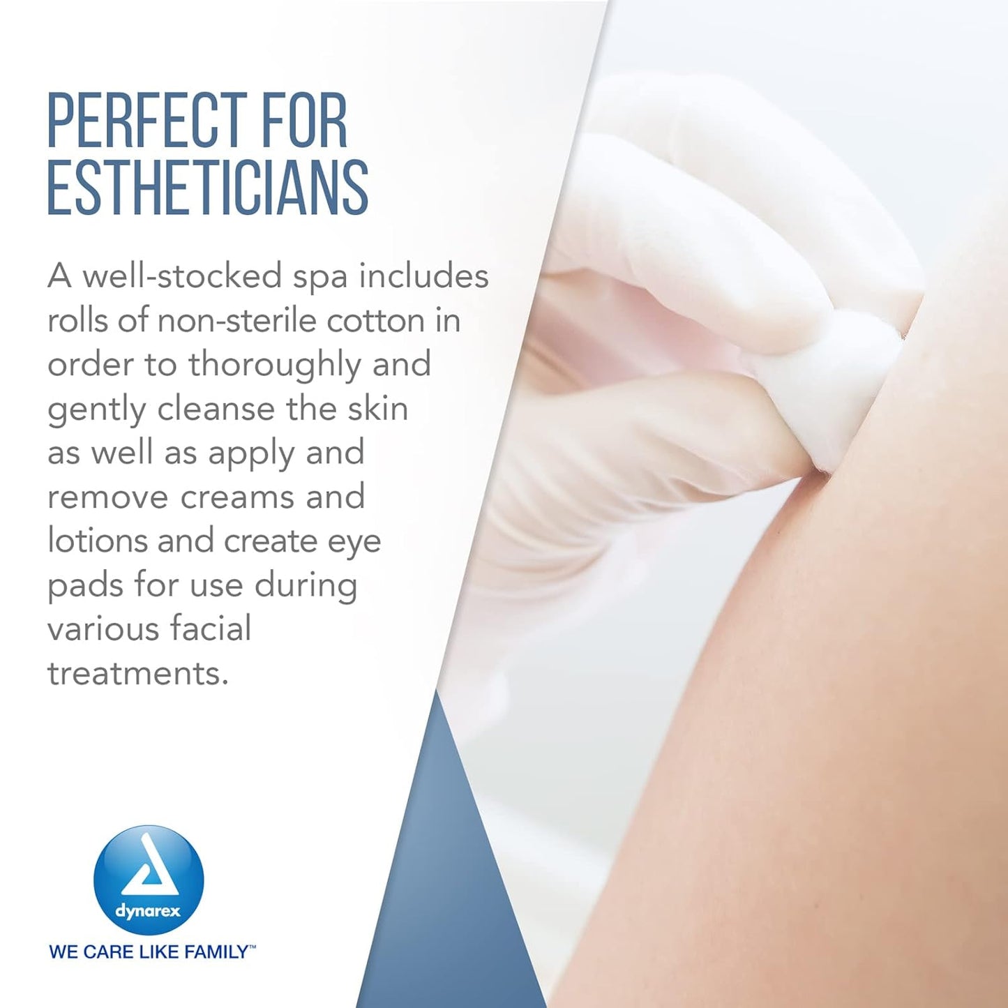 Dynarex Cotton Rolls, 1 lb. - 25ea/case (25 Count)