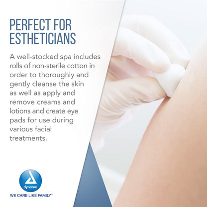 Dynarex Cotton Rolls, 1 lb. - 25ea/case (25 Count)