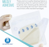 Dynarex DynaDerm - Hydrocolloid Dressing - Extra Thin, 4" x 4", 10ea/bx, 12bxs/cs (120 Count)