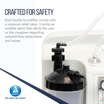 Dynarex Resp-02™ Disposable Bubble Humidifier (50 Count)