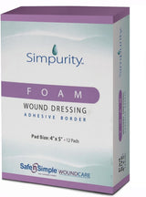 Safe N Simple Simpurity Foam with Adhesive Border (192 Count)